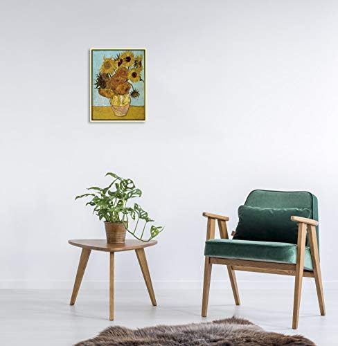 Wieco Art Sunflower by Vincent Van Gogh Oil Paintings Reproduction Modern Floral Giclee Canvas Prints Artwork Flowers Pictures on Canvas Wall Art for Home office Decorations