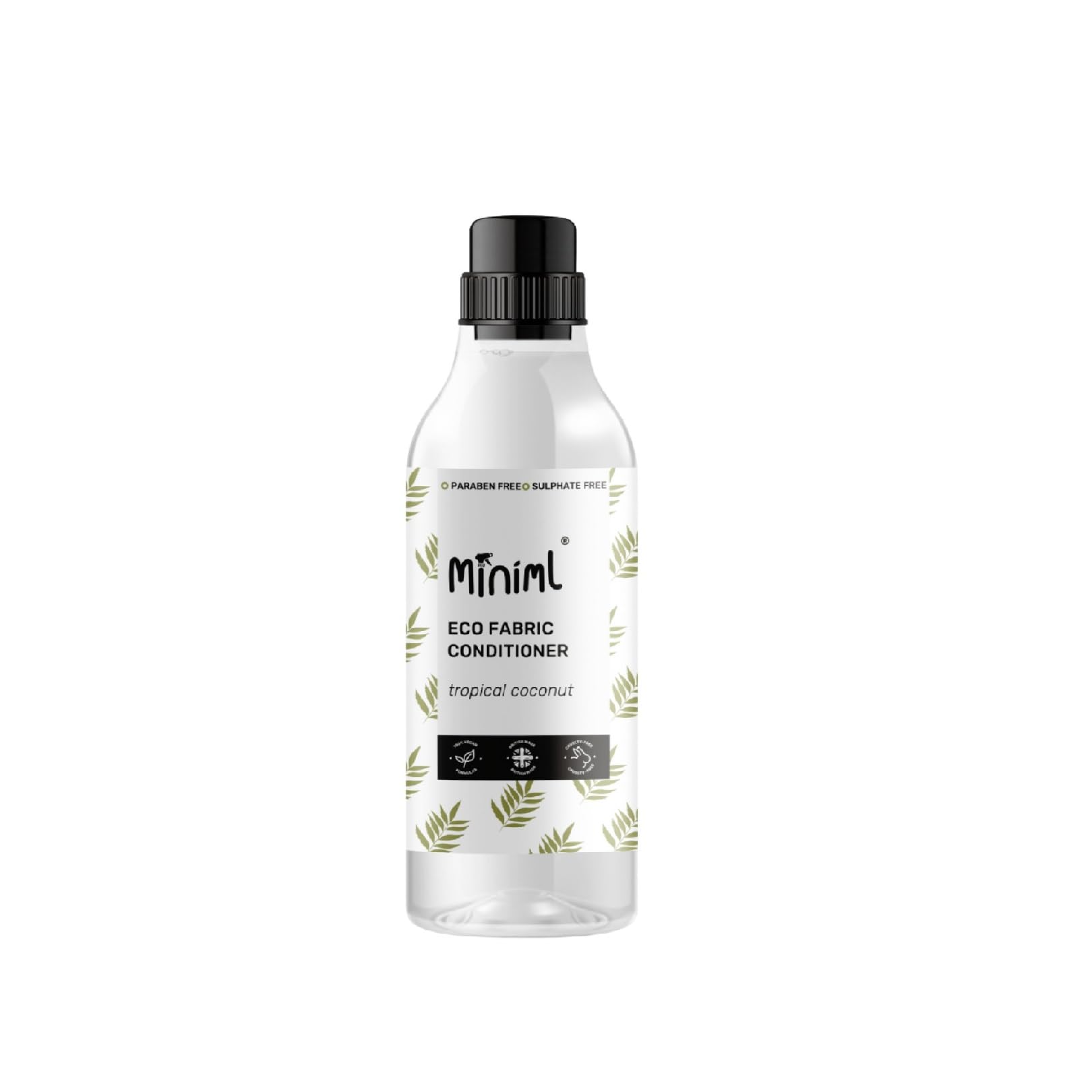 Miniml Natural Fabric Softener & Conditioner 5L Refill - Pink Dragonfruit & Orchid Scented All Natural Fabric Softener for Sensitive Skin - 100% Vegan & Cruelty Free (250 Washes)
