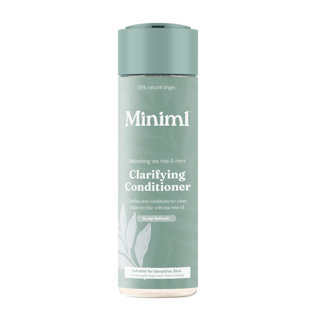 Miniml Natural Hair Conditioner Eco Friendly - Refill Nourishing Coconut Men and Womens Sensitive Scalp & Skin Cruelty Free Vegan Formula - For Greasy, Curly, Dry Hair, 5L/1L(Pack of 1)