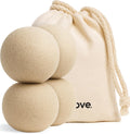 Vove Natural Hemp Tumble Dryer Balls, Pack of 4 - 5X More Absorbent VS Wool - Upto 35% Faster, Fabric Conditioner, Cuts Creases & Static, Reusable Hypoallergenic, Eco Friendly