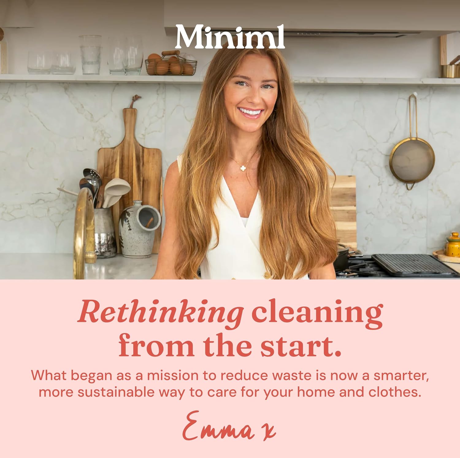 Miniml Eco Multi Surface Cleaner General Purpose Spray 5L Refill – Blood Orange Scented for Cleaning All Surfaces Floors Walls Glass Kitchen Bathroom - Natural Plant Based Vegan Formula & Cruelty Free