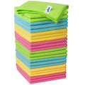 MR.SIGA Microfibre Cleaning Cloth, Pack of 24, Size:12.6" x 12.6" (32X32CM)